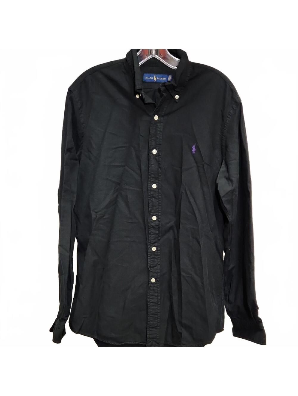 Ralph Lauren | Black Long Sleeve Shirt | M